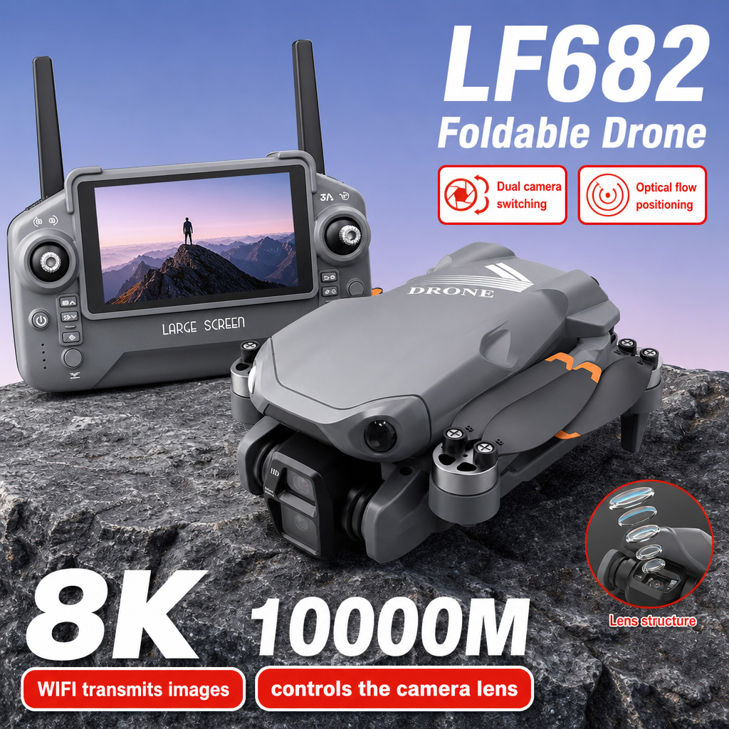 Дрон для аэрофотосъемки LF682  – обзор и цена Drone Gimbal 2 Axis