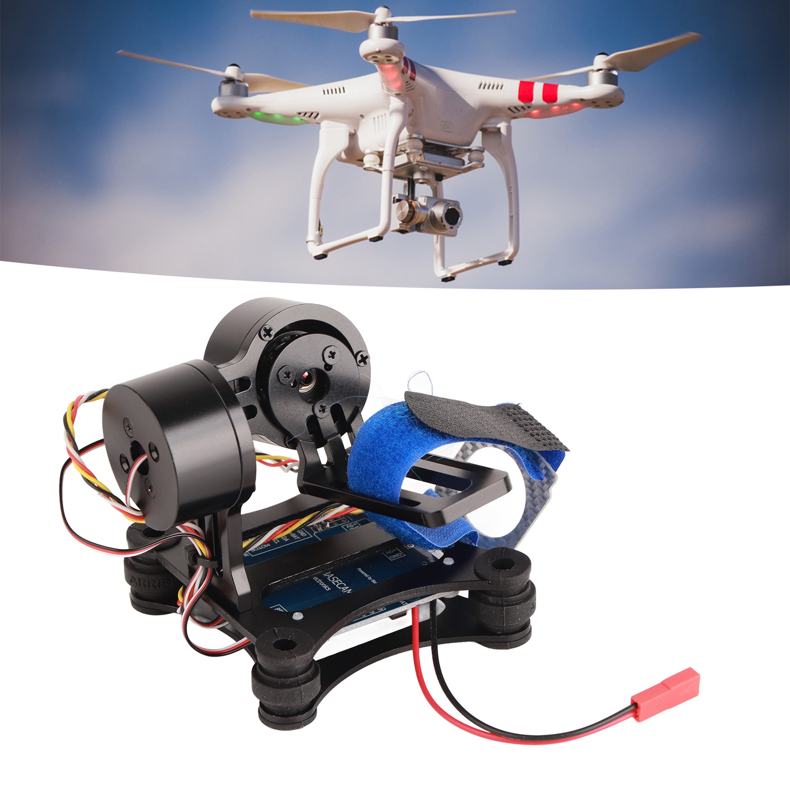 Бесщеточный металлический стаб – обзор и цена Drone Gimbal For Gopro